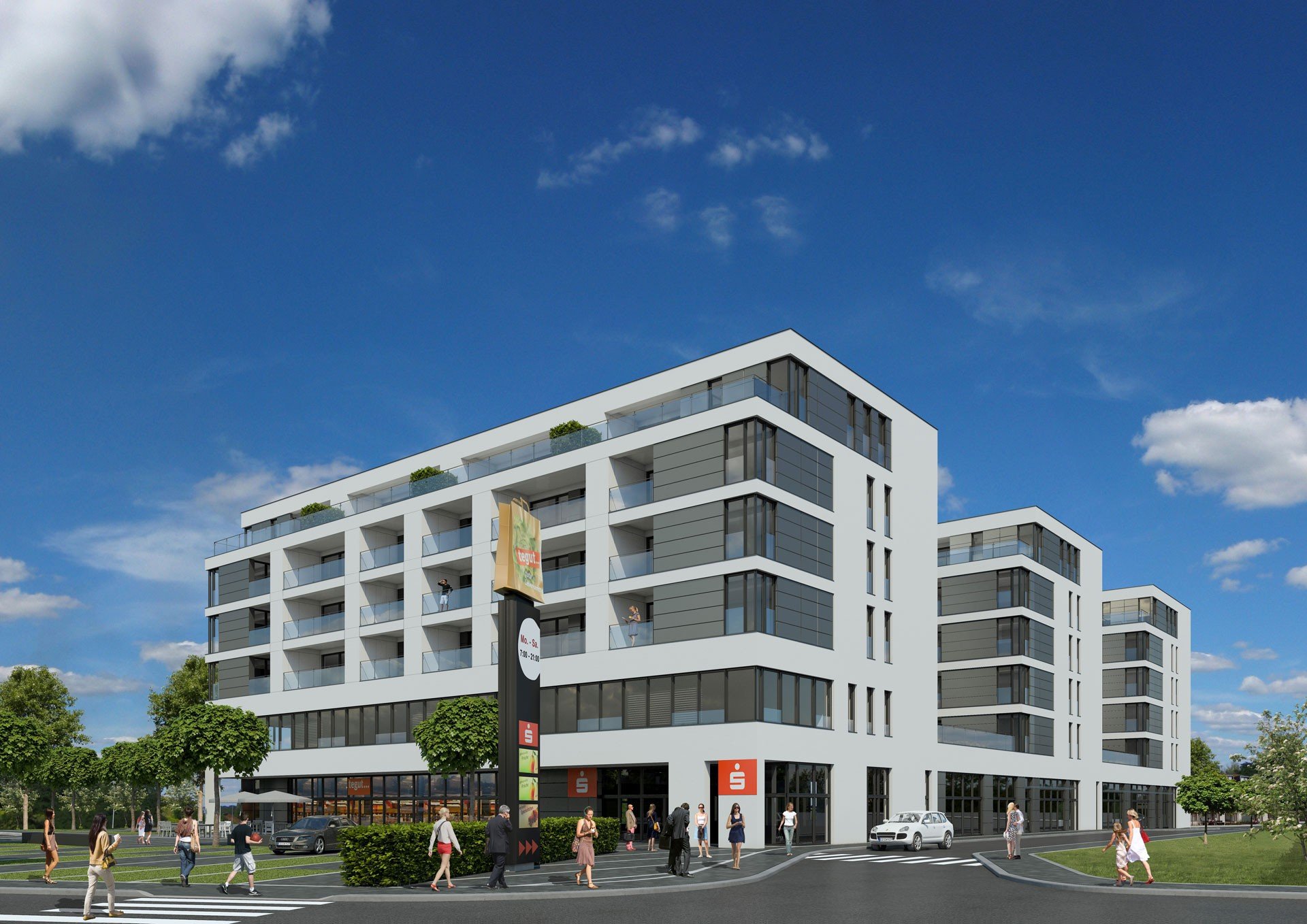 Bebauung Sandhügelplatz