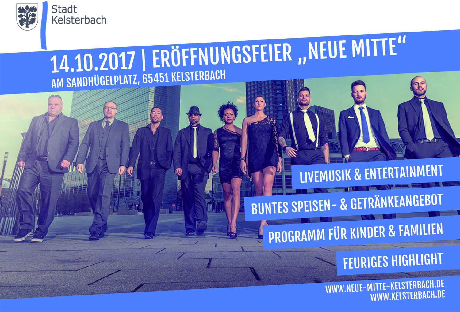 Eröffnungsfeier "Neue Mitte" in Kelsterbach