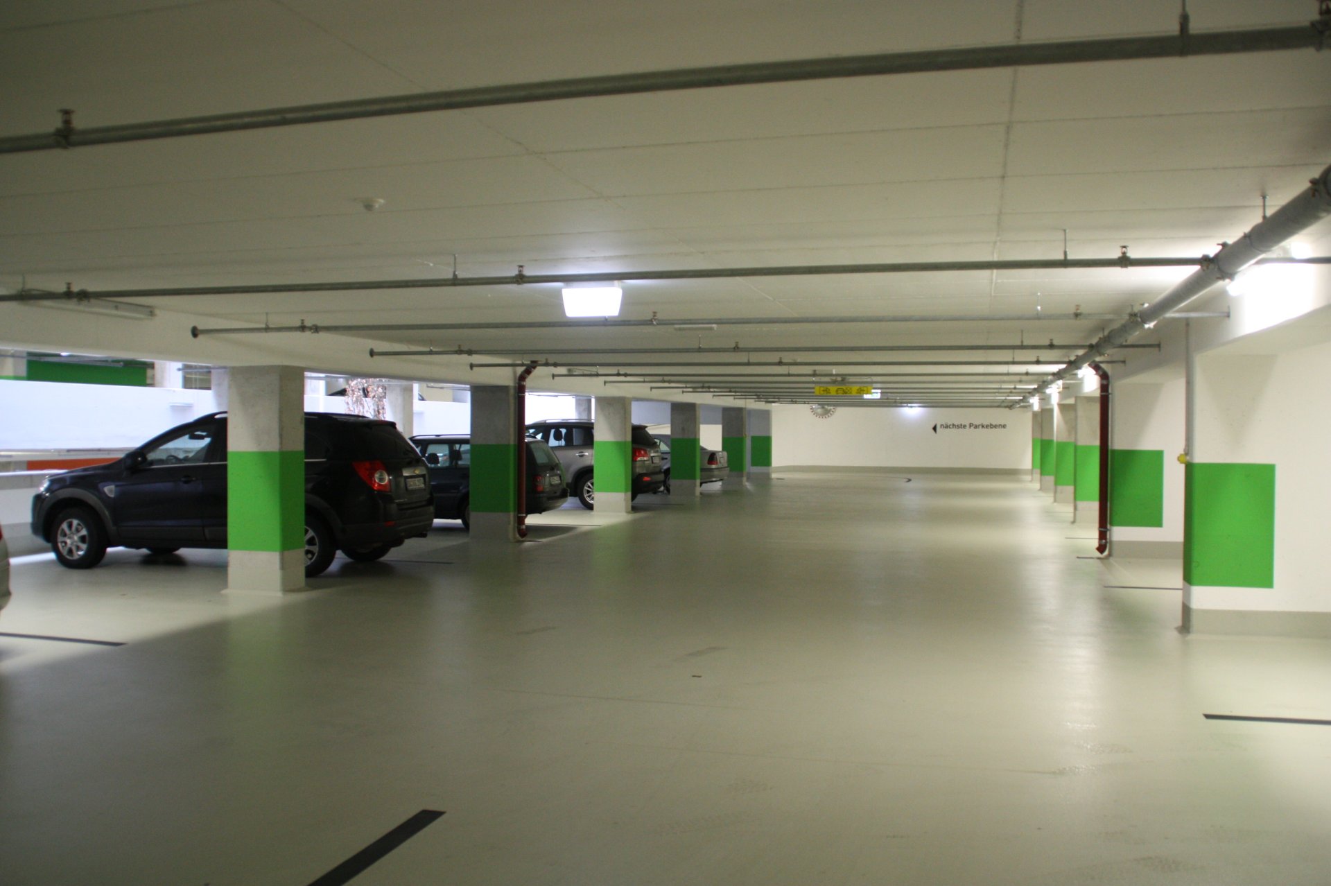 Die Tiefgarage "Fachärztezentrum am Klinikum Darmstadt" ist in Betrieb