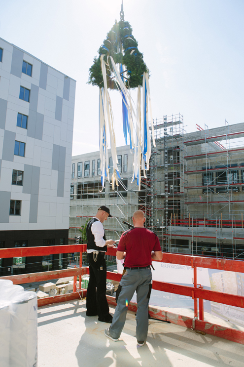 Richtfest "Gateways Gardens Plaza" am 17.08.2018